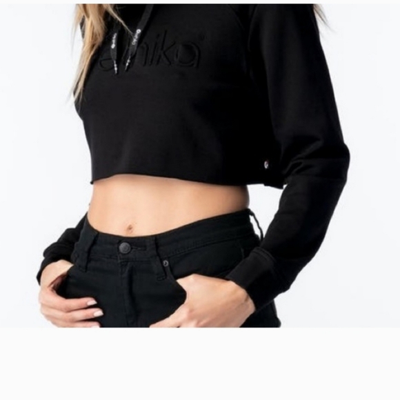ethika Tops - ETHIKA CROPPED HOODIE